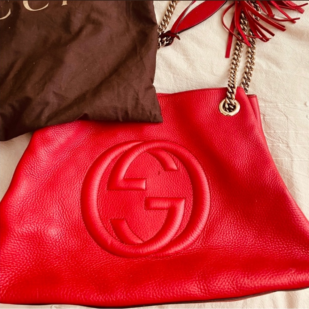 Gucci Soho Medium Chain Purse